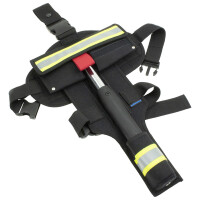 Feuerwehr-Beilholster mit Beinhalterung und Zusatzholster