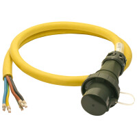 Einspeiseleitung mit Stecker THW-Version 400 V, 125 A, 3 m