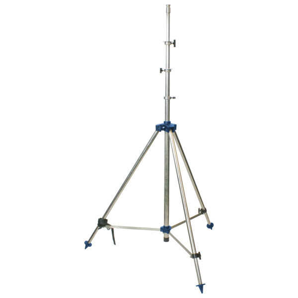 Teleskop-Dreibeinstativ Edelstahl mit Luftdämpfung DIN 14682