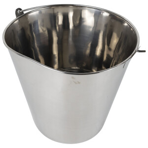 Eimer aus Edelstahl, 10 l