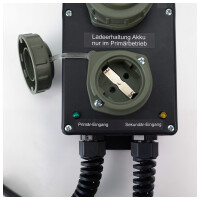Switchbox für redundante Zeltbeleuchtung, 230 V, 1.000 W, 6 A