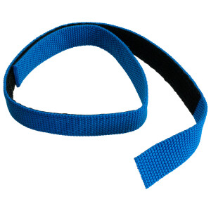 Klettband für Schlauchpaket, rot, 700 x 25 mm