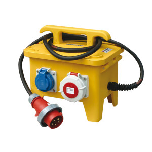 Vierfachverteiler Feuerwehr-Version 230 V/400 V, 16 A