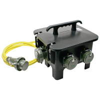 Sechsfachverteiler THW-Version 230 V/400 V, 32 A