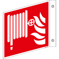 Brandschutzschild ISO 7010 / F002 Löschschlauch