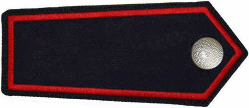 Dienstgrad "Anwärter Feuerwehrmann-Feuerwehrfrau" (Druckknopfverschluss)