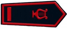 Dienstgrad "Feuerwehrmusiker" (Klettverschluss)