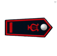 Dienstgrad "Feuerwehrmusiker" (Druckknopfverschluss)