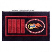 Dienstgrad "Unterbrandmeister als Stadt-Jugendfeuerwehrwart" (Aufschiebeschlaufen)