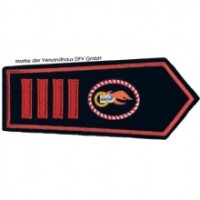 Dienstgrad "Unterbrandmeister als Stadt-Jugendfeuerwehrwart" (Klettverschluss)