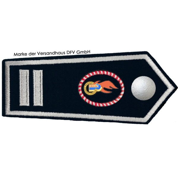 Dienstgrad "Brandoberinspektor als Stadt- Jugendfeuerwehrwart" (Druckknopfverschluss)