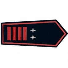 Dienstgrad UBM als EF (Klettverschluss)