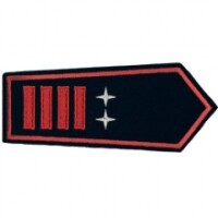 Dienstgrad UBM als EF (Klettverschluss)