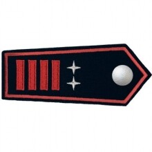 Dienstgrad UBM als EF (Druckknopfverschluss)