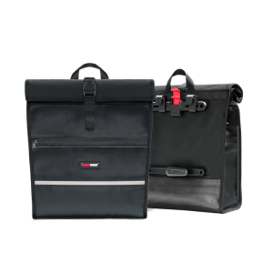 FEUERWear Fahrradtasche Sam aus Recycelten Feuerwehrschlauch schwarz, rot oder weiß