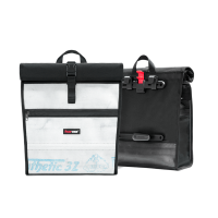 FEUERWear Fahrradtasche Sam aus Recycelten Feuerwehrschlauch schwarz, rot oder weiß
