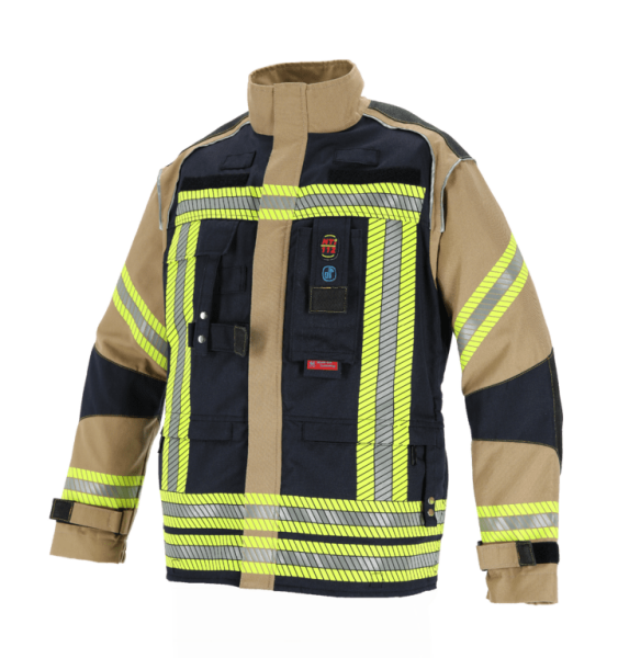 NTI Multiflex Einsatzjacke schwarz-blau/gold