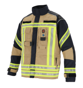 NTI Multiflex Einsatzjacke gold/schwarz-blau