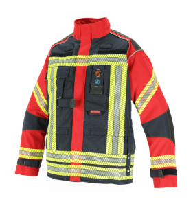 NTI Multiflex Einsatzjacke schwarz-blau/rot
