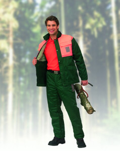 Forstschutz-Jacke mit Schnittschutzeinlage