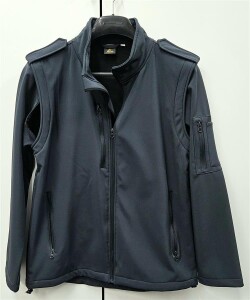 Soft-Shell-Jacke mit abnehmbaren Ärmel