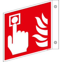 Brandschutzschild ISO 7010 / F005 Brandmelder