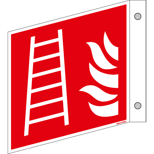 Brandschutzschild ISO 7010 / F003 Leiter