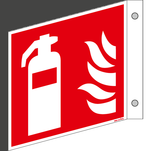 Brandschutzschild ISO 7010 / F001 Feuerlöscher