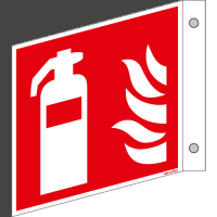 Brandschutzschild ISO 7010 / F001 Feuerlöscher