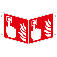 Brandschutzschild ISO 7010 / F005 Brandmelder