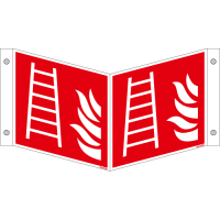 Brandschutzschild ISO 7010 / F003 Leiter