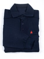 Polo-Sweater FireBlaze mit rotem Stick
