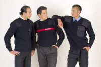 Feuerwehr-Pullover Mischgewebe