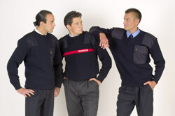 Feuerwehr-Pullover 100% Schurwolle