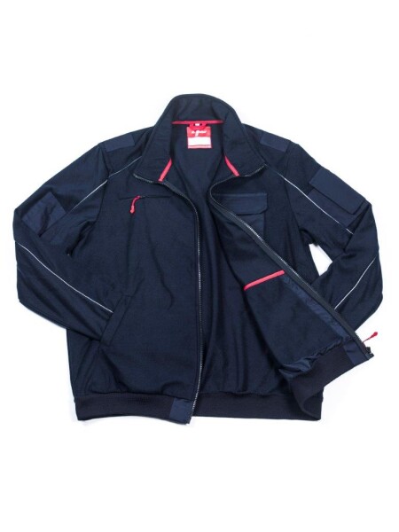 Fleece-Jacke FireBlaze mit Membrane und Reflexbiese XL