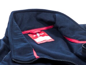 Fleece-Jacke FireBlaze mit Membrane und Reflexbiese XL