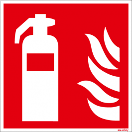 Brandschutzschild ISO 7010 / F001 Feuerlöscher...