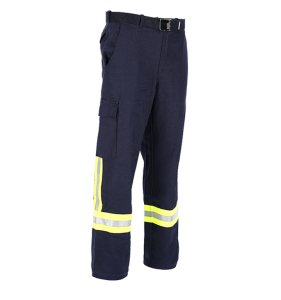 Feuerwehr-BundhoseHuPF T2, Baumwolle, Bestreifung nach...
