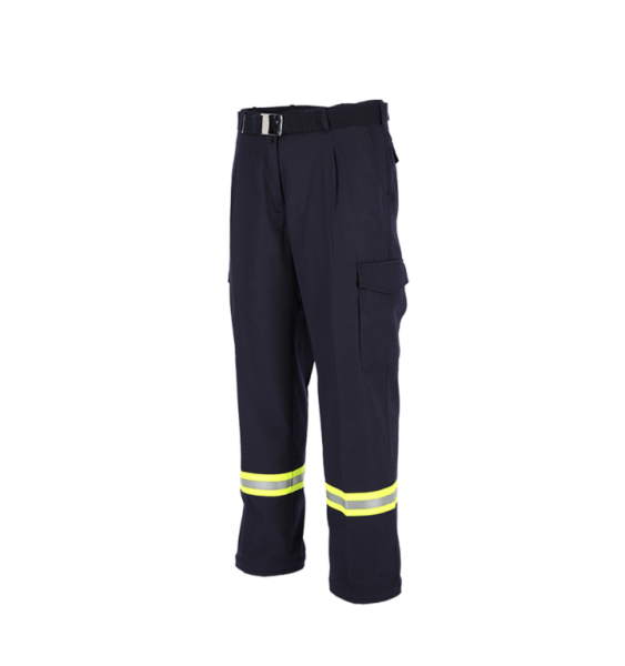 Feuerwehr-Bundhose HuPF Teil 2, Kermel/Viskose mit Reflexstreifen K58=29